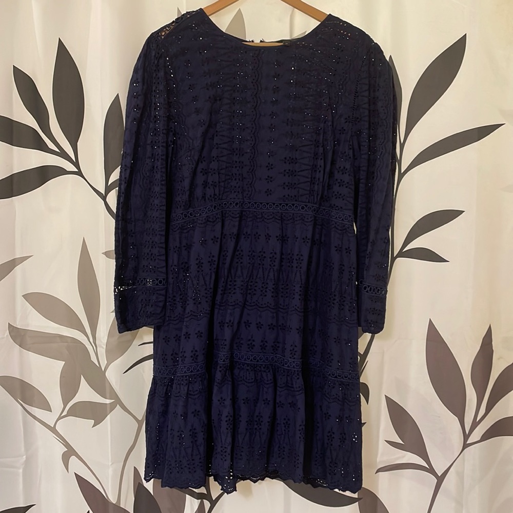 J. Crew eyelet dress